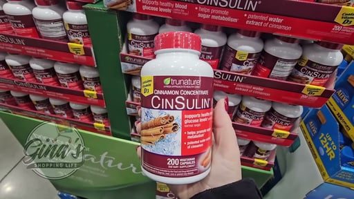 Trunature Cinnamon Concentrate Cinsulin 500mg 200ct
