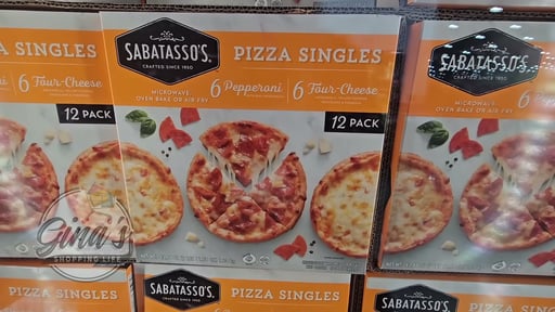 Sabatasso's Pizza Thin Crust Singles 12/3.67 oz