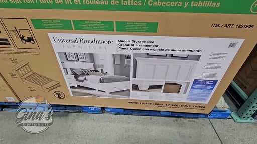 Universal Broadmoore Rose Queen Bed