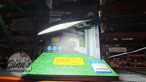 Fresh Source 5000L Solar Area Light