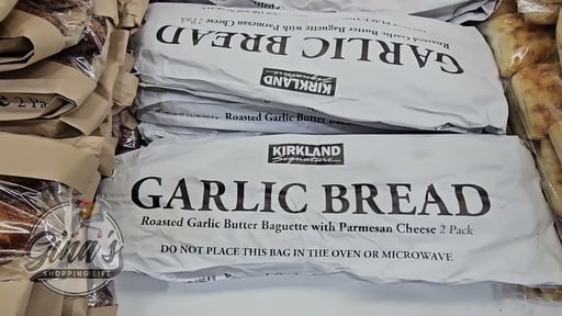 Roasted Garlic Butter Baguette with Parmesan Cheese 2 Pack