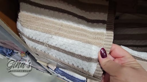 Welspun Textured Stripe Towel