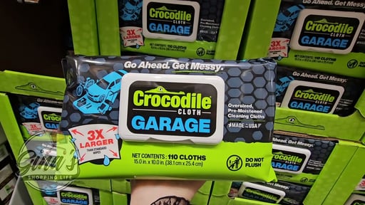 Crocodile Cloth Garage Cleaning Cloths 15" x 10" 110 Count