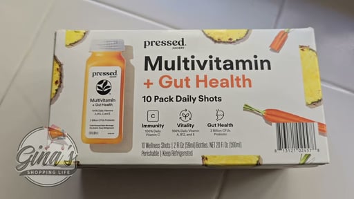 Pressed Multivitamin Gut Shots 10/2 oz.