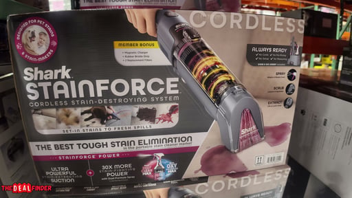 Shark StainForce Cordless System with Stain Striker Formula