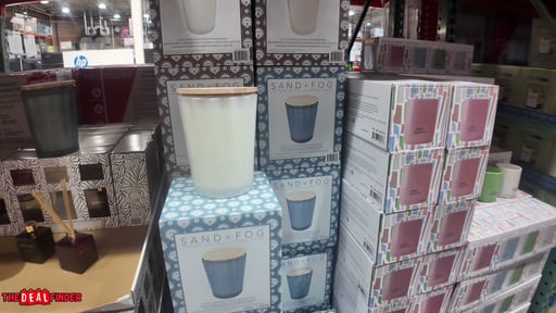 Sand + Fog 57 oz Scalloped Candles