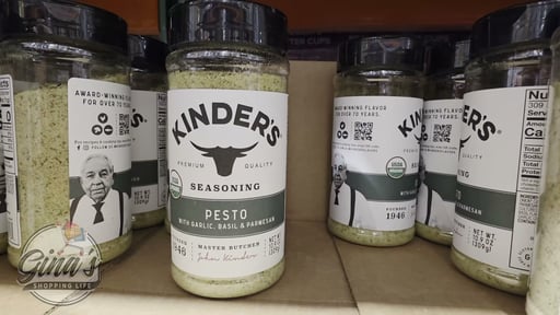 Kinder's Organic Pesto Seasoning 10.5 oz