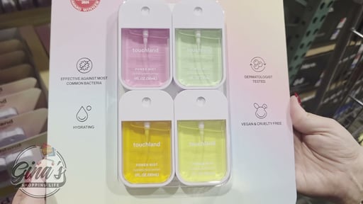 Touchland Hand Sanitizer 4-pack
