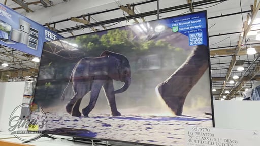 LG 75" Class UA7700 4K UHD Smart TV (75.1" Diagonal)