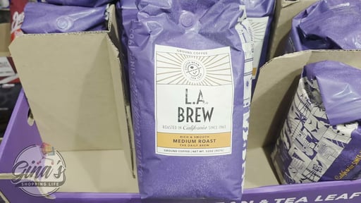 Coffee Bean & Tea Leaf L.A. Brew Medium Roast Ground Coffee 32 OZ