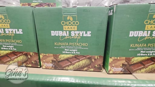 Chocolake Dubai Style Chocolate Bars 10/6.7 OZ