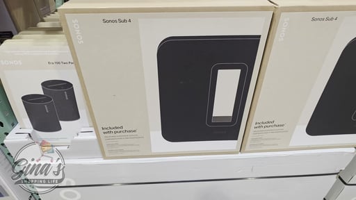 Sonos Sub (Gen 4) Wireless Subwoofer Black