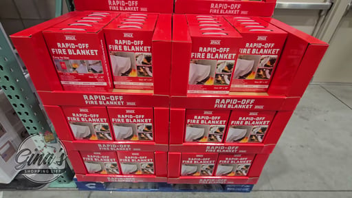 RAPID-OFF Fire Blanket 2-Pack