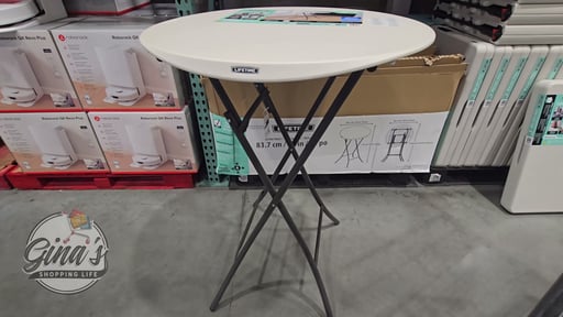 Lifetime 33" Round Bistro Folding Table