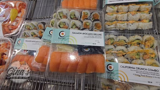 Bento Salmon Avocado Deluxe 18 Count