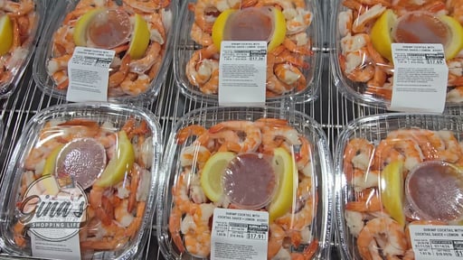 Shrimp Cocktail with Cocktail Sauce & Lemon Per Lb