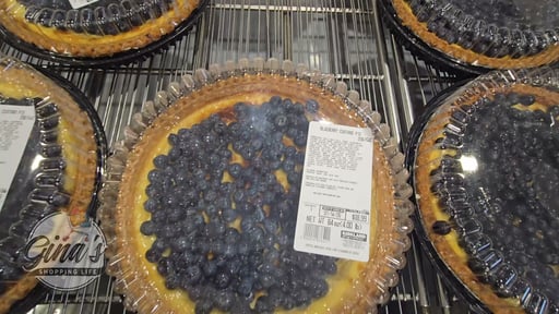 Blueberry Custard Pie