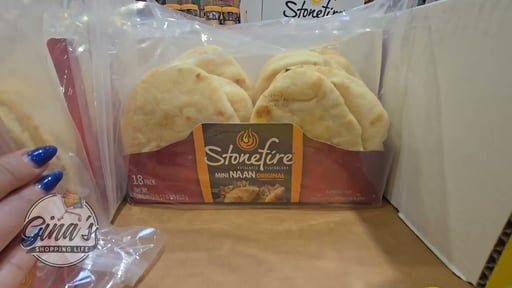 Stonefire Mini Naan Bread, 18 CT
