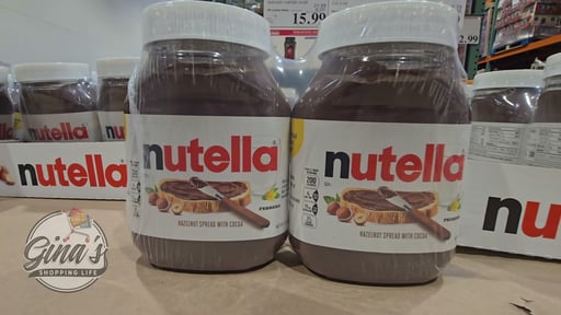 Nutella Hazelnut Spread with Cocoa, 33.5 oz, 2-Count