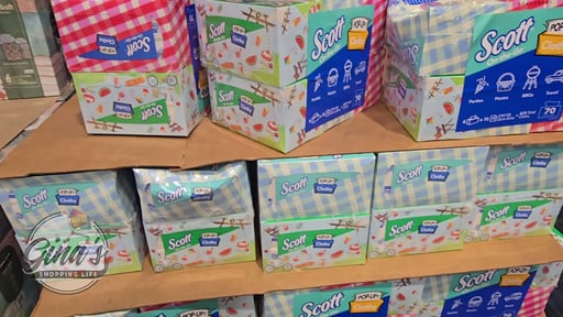 Scott On-the-Go Pop-Up Cloths, 6-Pack (70 Cloths Each, 1-Ply)