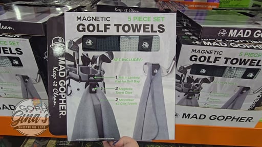 Mad Gopher Golf Towel Two Pack