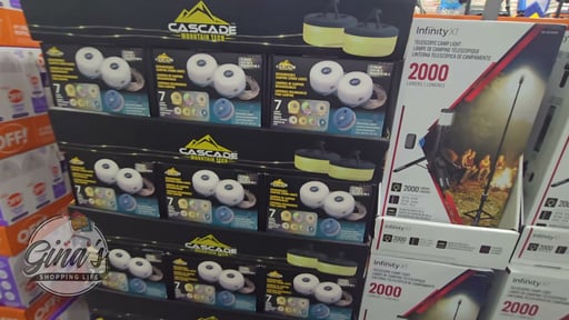 Cascade Mountain Tech 2-Pack Rechargeable Camping String Light