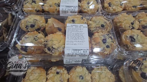 Kirkland Signature Blueberries & Cream Muffin, 8-Count