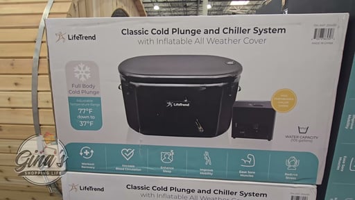 LifeTrend Classic Cold Plunge Tub with Chiller