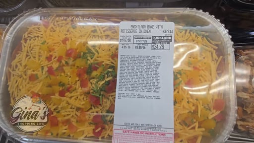 Enchilada Bake with Rotisserie Chicken (Per lb)