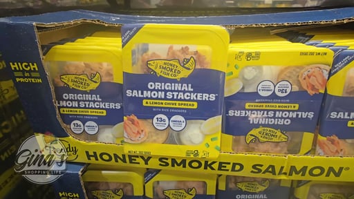 Honey Smoked Fish Co. Salmon Stackers, Original - 4 Pack, 3 oz Each