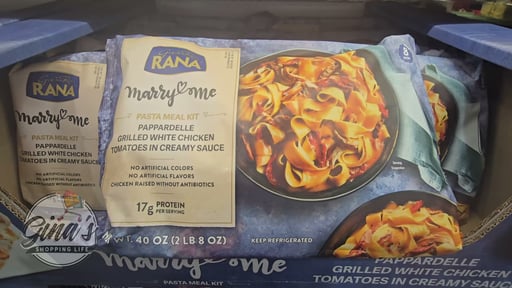 Rana Pappardelle White Chicken with Creamy Sauce, Marry Me Meal Kit, 40 oz