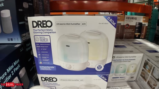 Dreo 0.8 Gallon Ultrasonic Humidifier 2-Pack