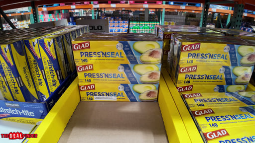 Glad Press'n Seal 3/140 Sq Ft Rolls