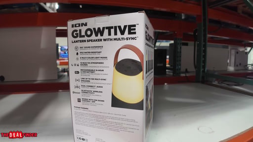 ION Audio Glowtive Bluetooth Lantern Speaker with Multi-Sync