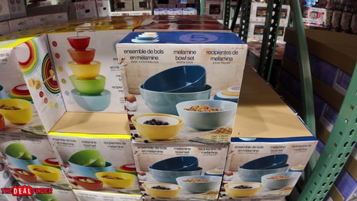 Pandex 5-Piece Melamine Mixing Bowl Set with Lids