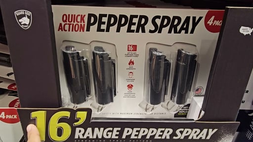 Guard Dog Pepper Spray 4-Pack
