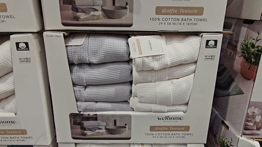 Welspun Waffle Towel 29" x 58"