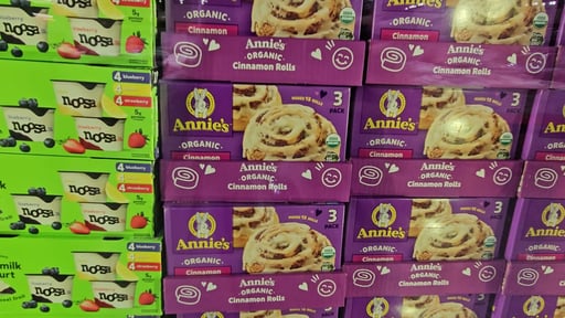 Annie's Organic Cinnamon Rolls 3/17.5 oz