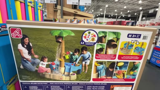 Step2 Tropical Splash Lagoon Water Play Set
