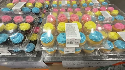 White Cupcakes with White Buttercream 12 Count
