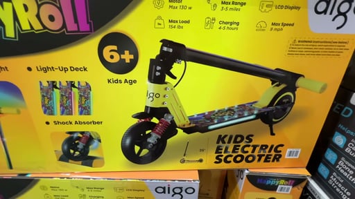 Aigo E3 Rainbow Kids Electric Scooter