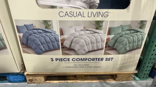 Casual Living Comforter Set 3pc King Size