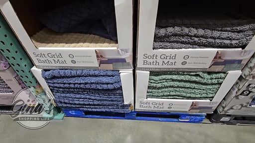 Devgiri Multineedle Grid Bath Mat