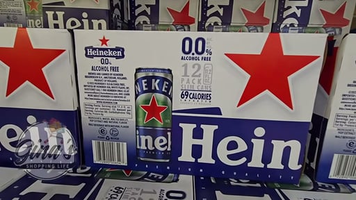 Heineken 0.0 Non-Alcoholic Lager - Holland - 12-Pack / 11.2 oz Cans