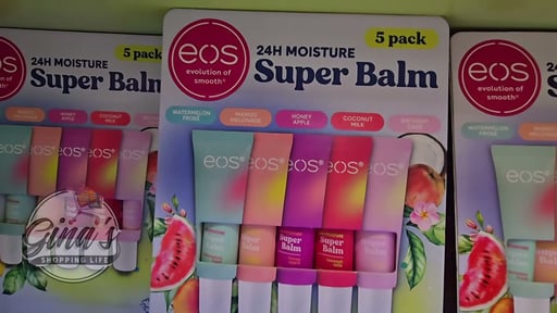 eos Super Balm 24 Hour Moisture, 5 Tubes
