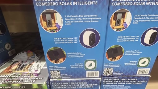 Solar Smart Bird Feeder