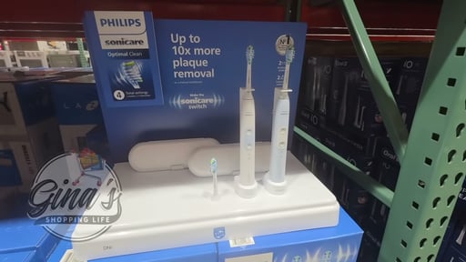 Philips Sonicare Optimal Clean Rechargeable Electric Toothbrushes, 2-Pack