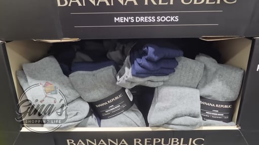 Banana Republic Men's Dress Sock 6 Pair