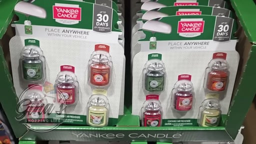 Yankee Candle Car Jar Air Freshener 5-Pack