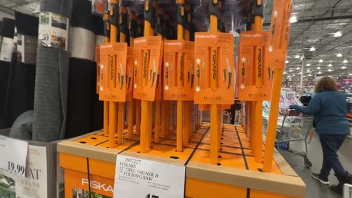 Fiskars 12' Tree Pruner & 7" Folding Saw